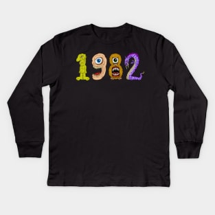 1982 Kids Long Sleeve T-Shirt